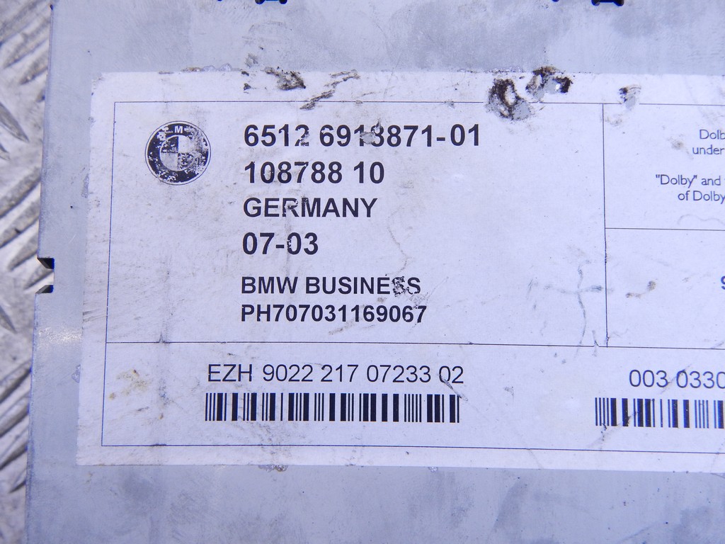 Магнитола BMW X5 (E53) купить в Беларуси