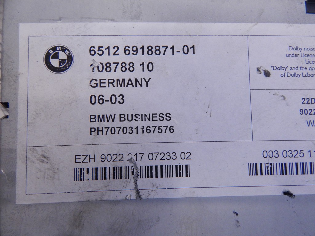 Магнитола BMW X5 (E53) купить в России