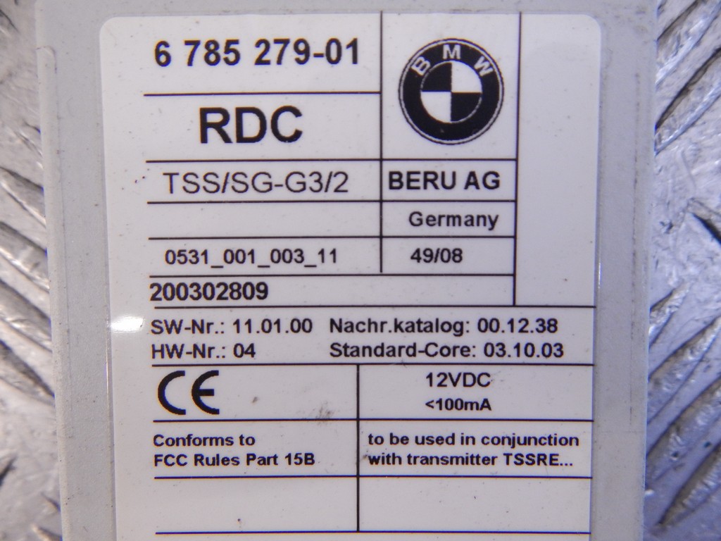 Блок контроля давления в шинах BMW X5 (E70) купить в России