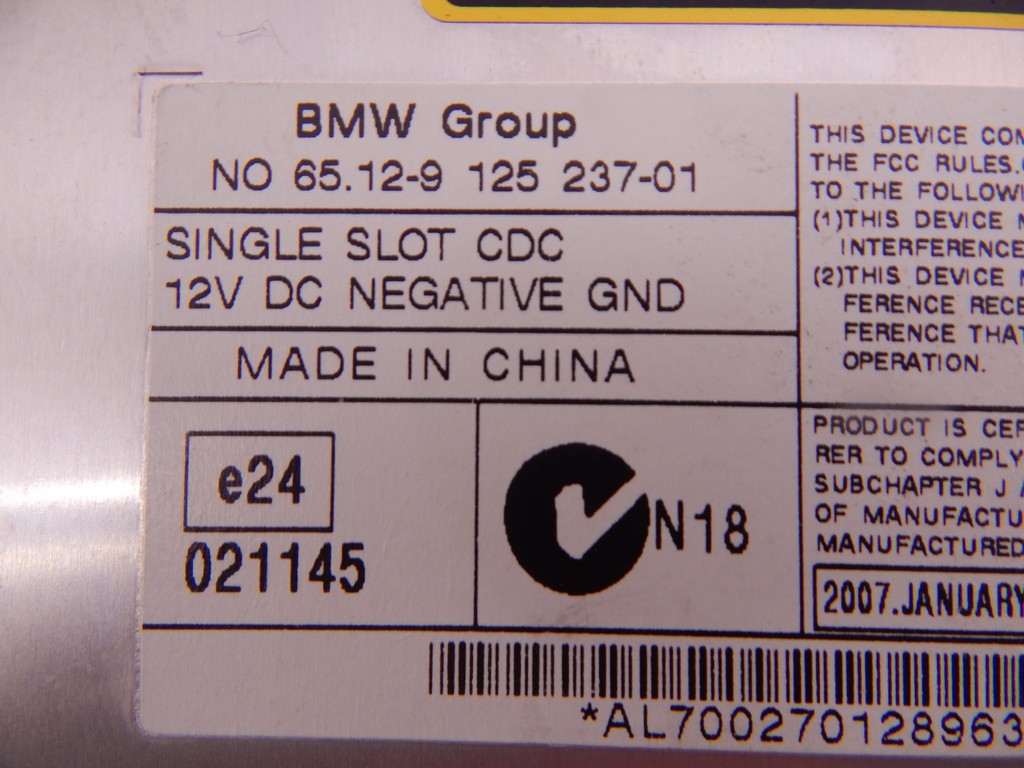 Чейнджер компакт дисков BMW X5 (E70) купить в России