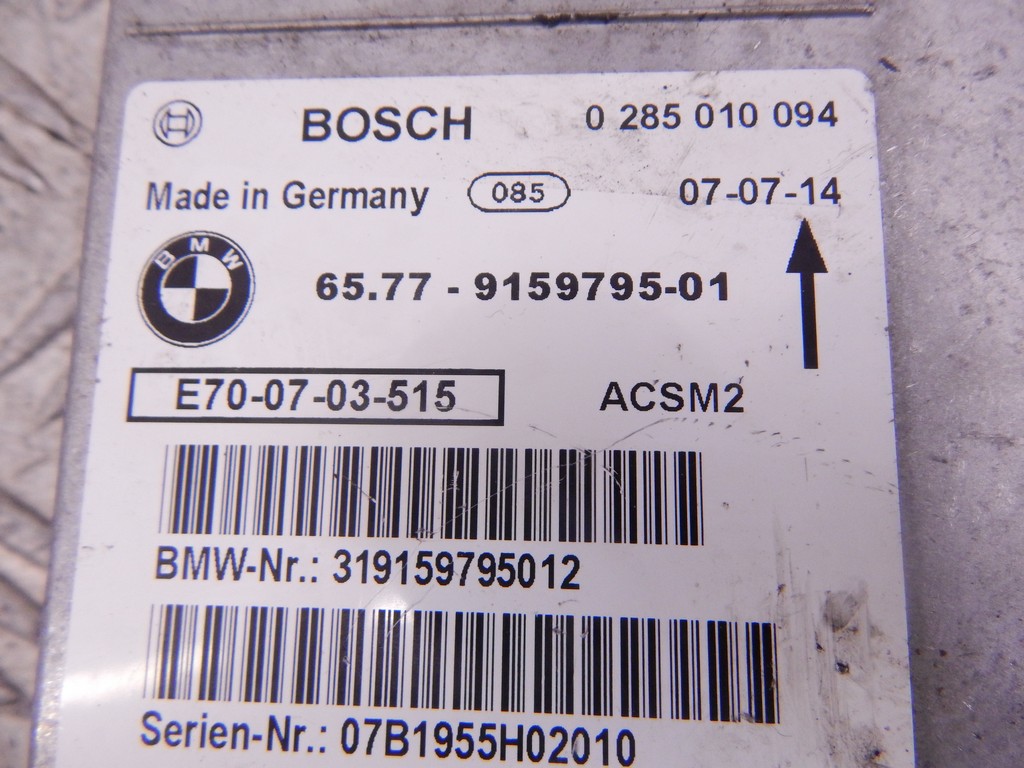 Блок управления Air Bag BMW X5 (E70) купить в России