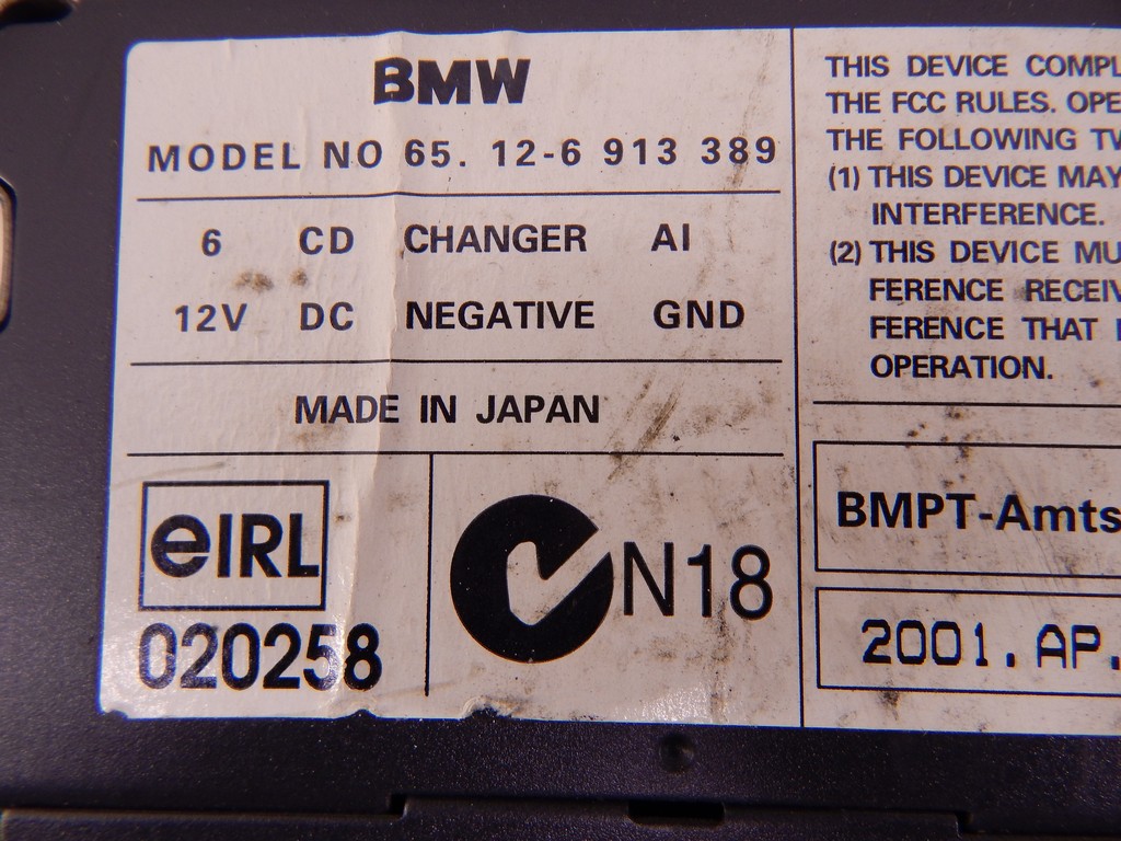 Чейнджер компакт дисков BMW 3-Series (E46) купить в России