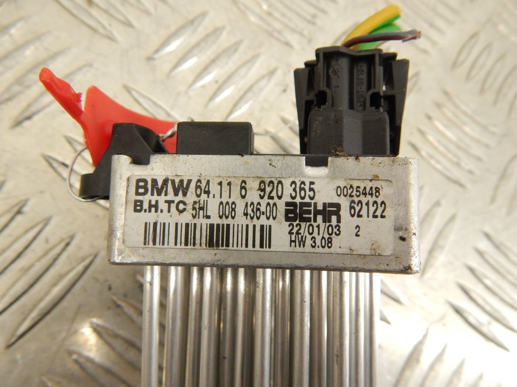 Резистор отопителя (сопротивление печки) BMW 3-Series (E46) купить в Беларуси