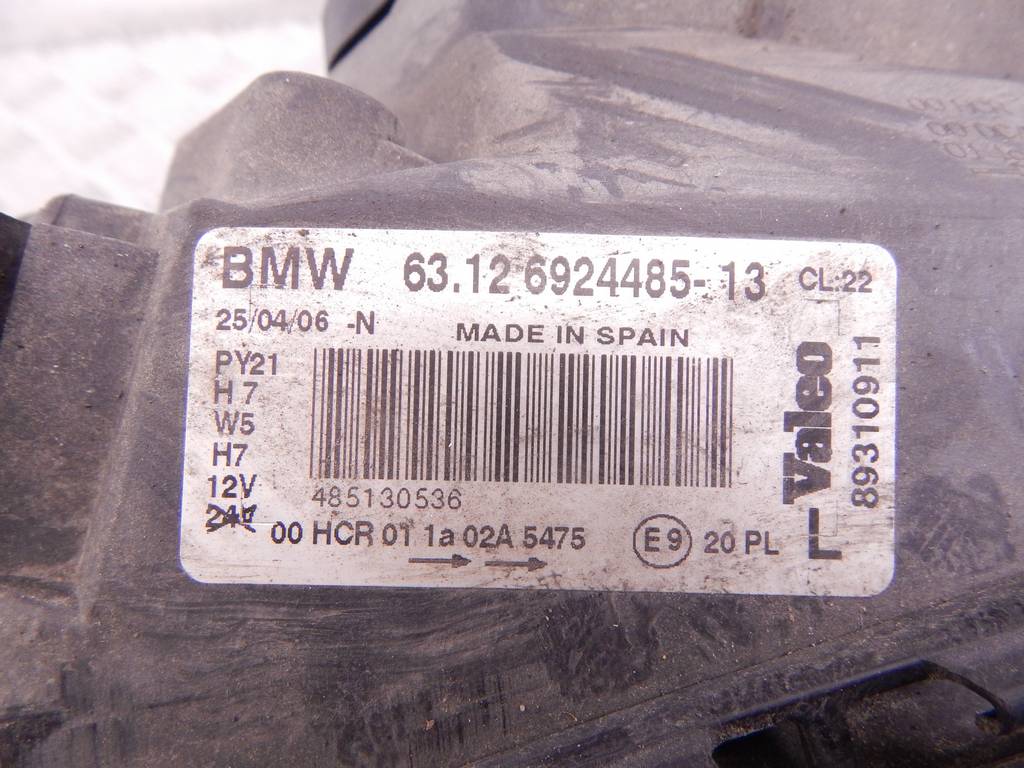 Фара передняя левая BMW 1-Series (E81/E82/E87/E88) купить в России