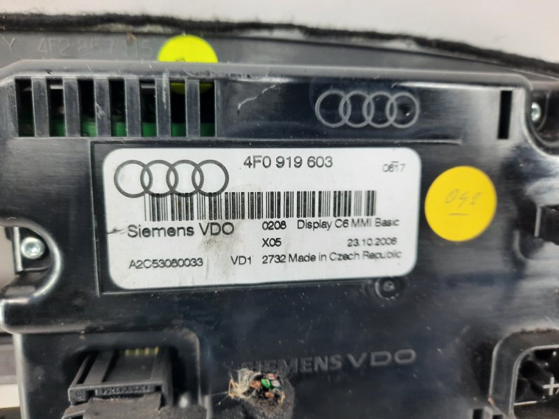 Панель приборная (щиток приборов) Audi A6 C6 купить в Беларуси