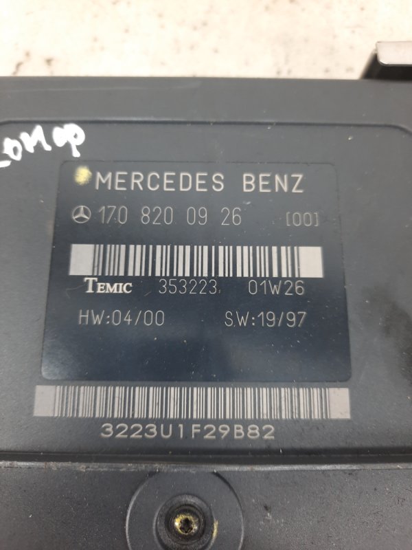 Блок управления крышей Mercedes SLK (R170) купить в Беларуси