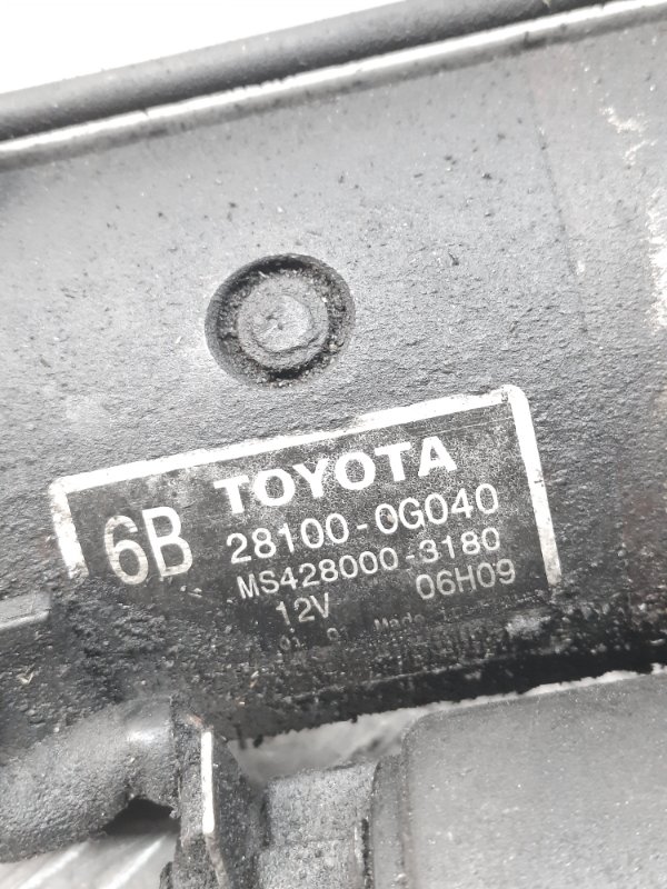 Стартер Toyota Corolla Verso купить в России