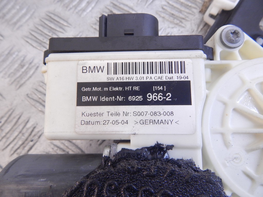 Стеклоподъемник электрический двери задней правой BMW X3 (E83) купить в Беларуси
