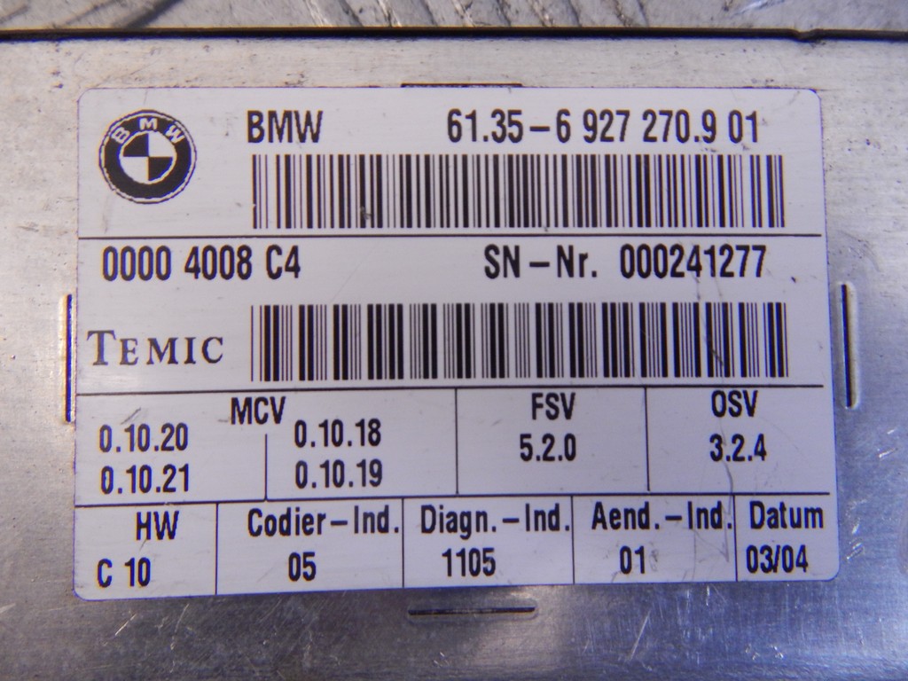 Блок управления сиденьем электронный BMW 5-Series (E60/E61) купить в Беларуси