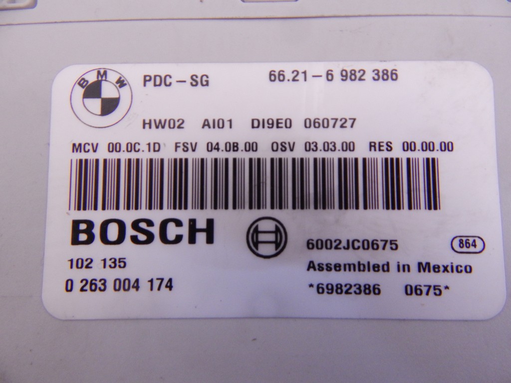 Блок управления парктрониками BMW 3-Series (E90/E91/E92/E93) купить в России