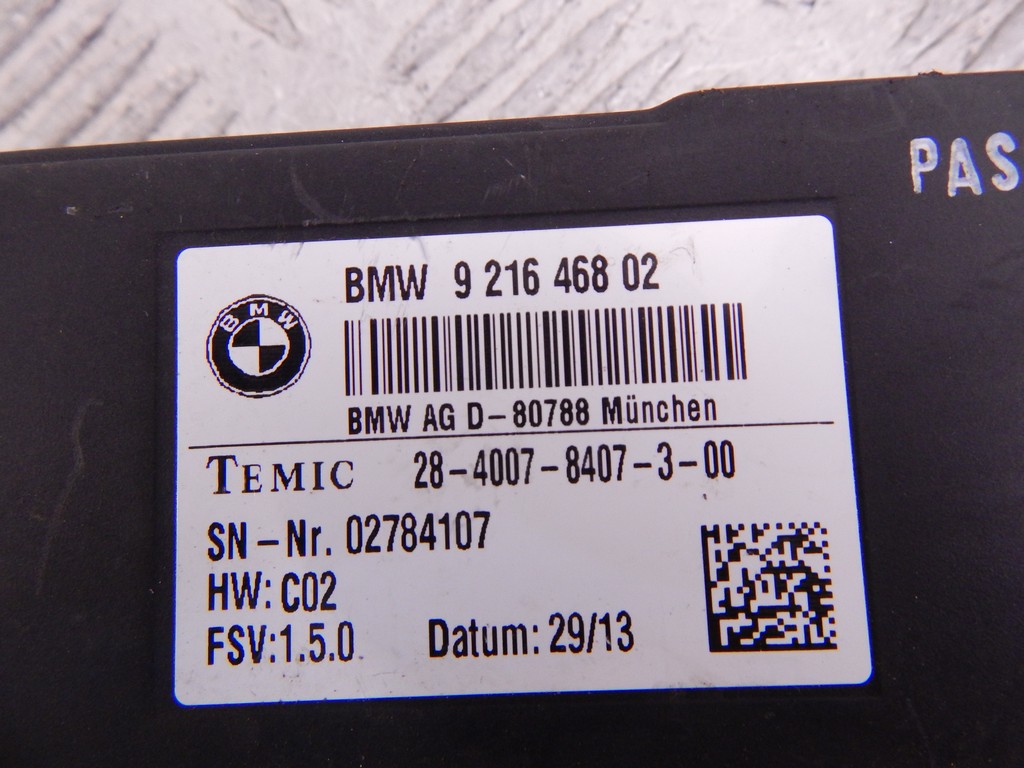 Блок управления сиденьем электронный BMW i3 (I01) купить в Беларуси