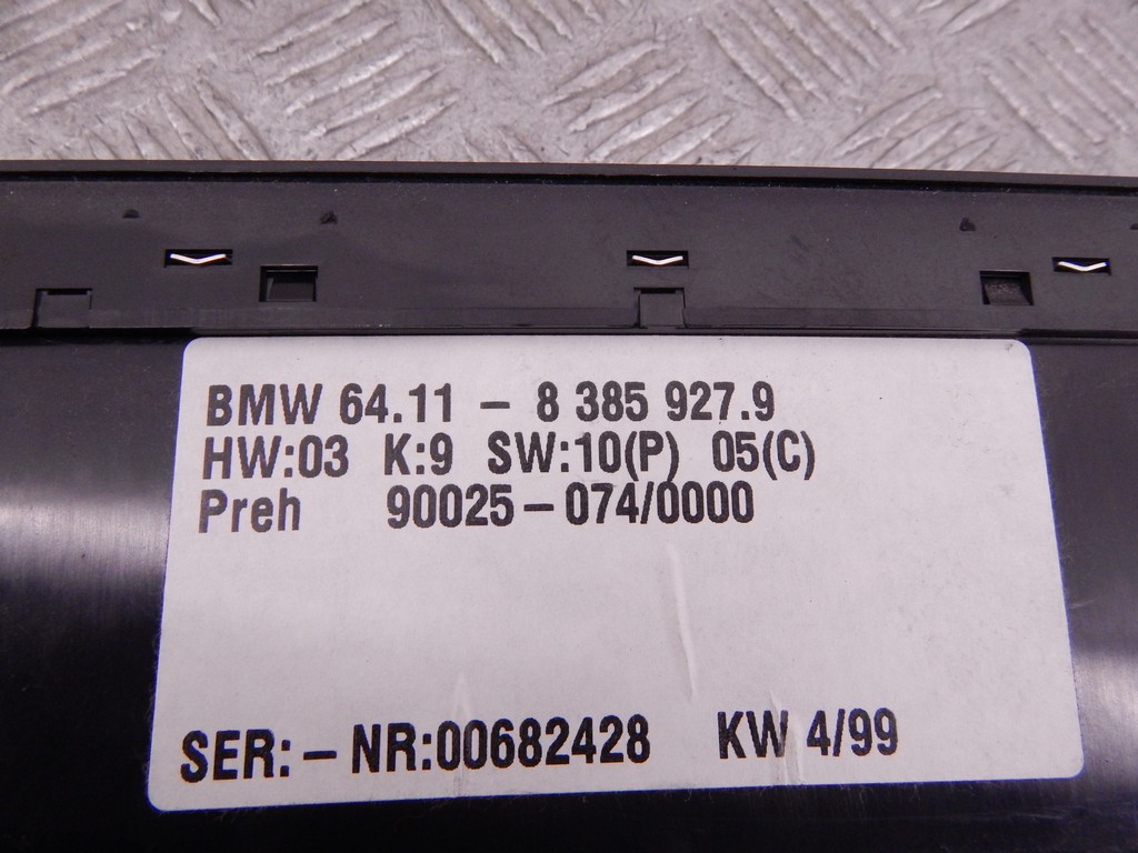 Переключатель отопителя (печки) BMW 5-Series (E39) купить в Беларуси