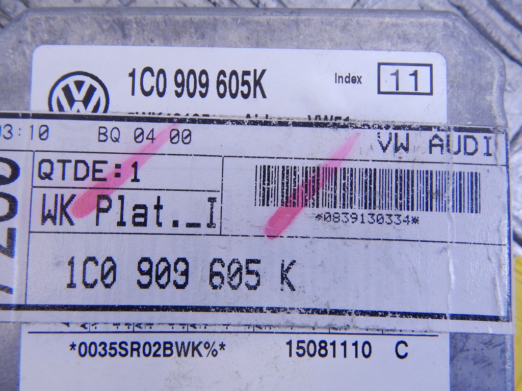 Блок управления Air Bag Volkswagen Fox купить в России