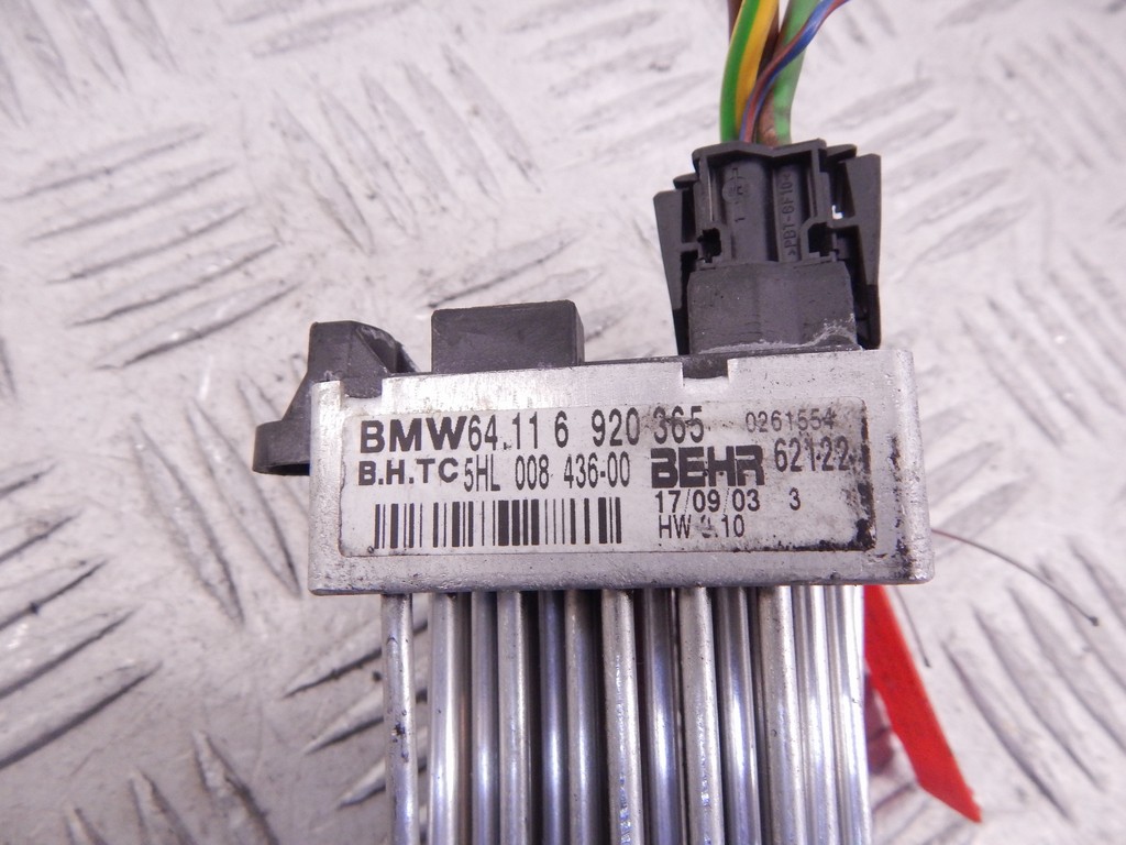 Резистор отопителя (сопротивление печки) BMW 3-Series (E46) купить в Беларуси