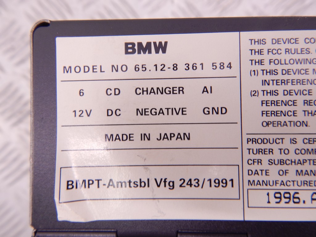 Чейнджер компакт дисков BMW 5-Series (E39) купить в России