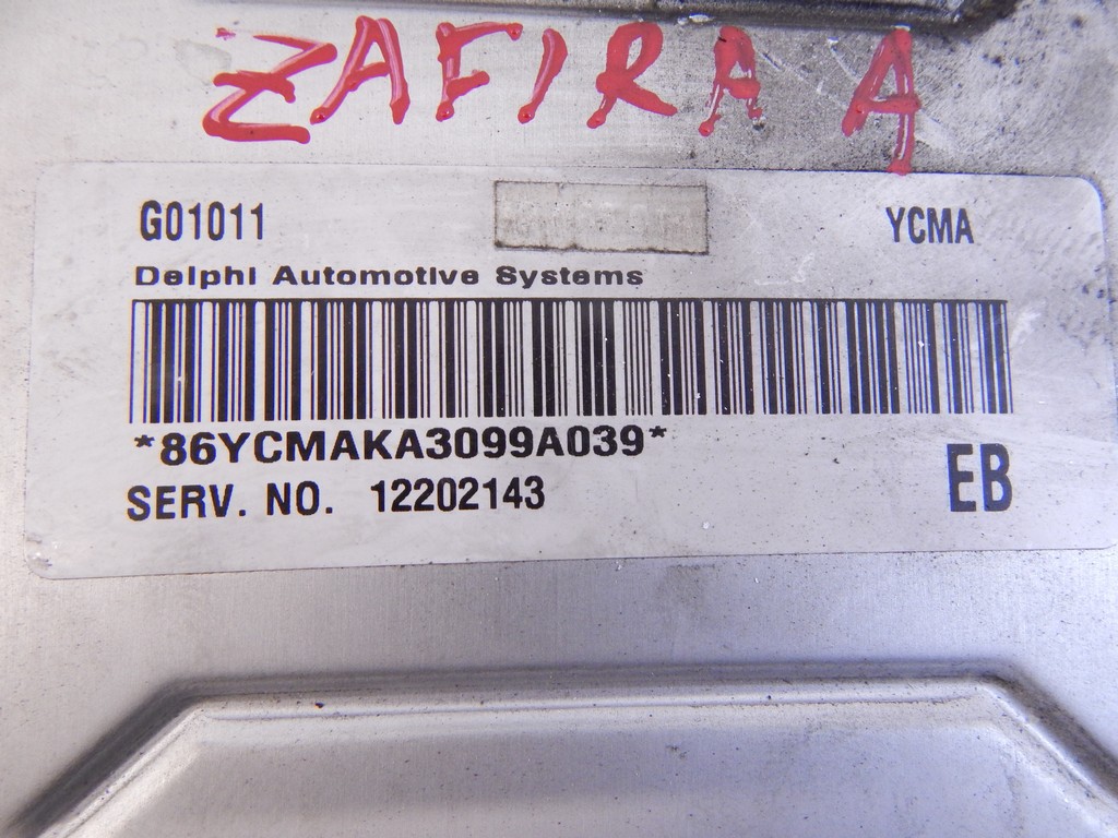 Блок управления двигателем Opel Zafira A купить в России