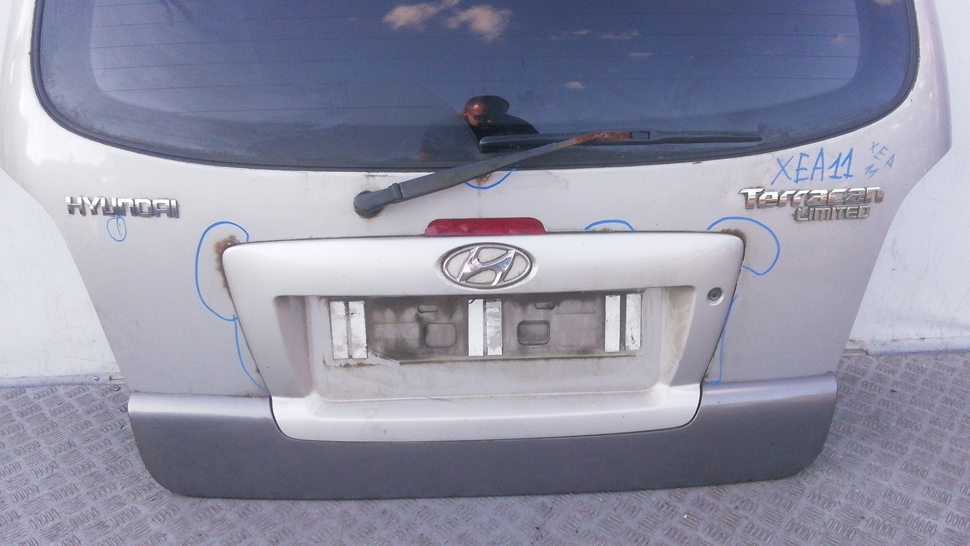 Крышка (дверь) багажника Hyundai Terracan купить в России