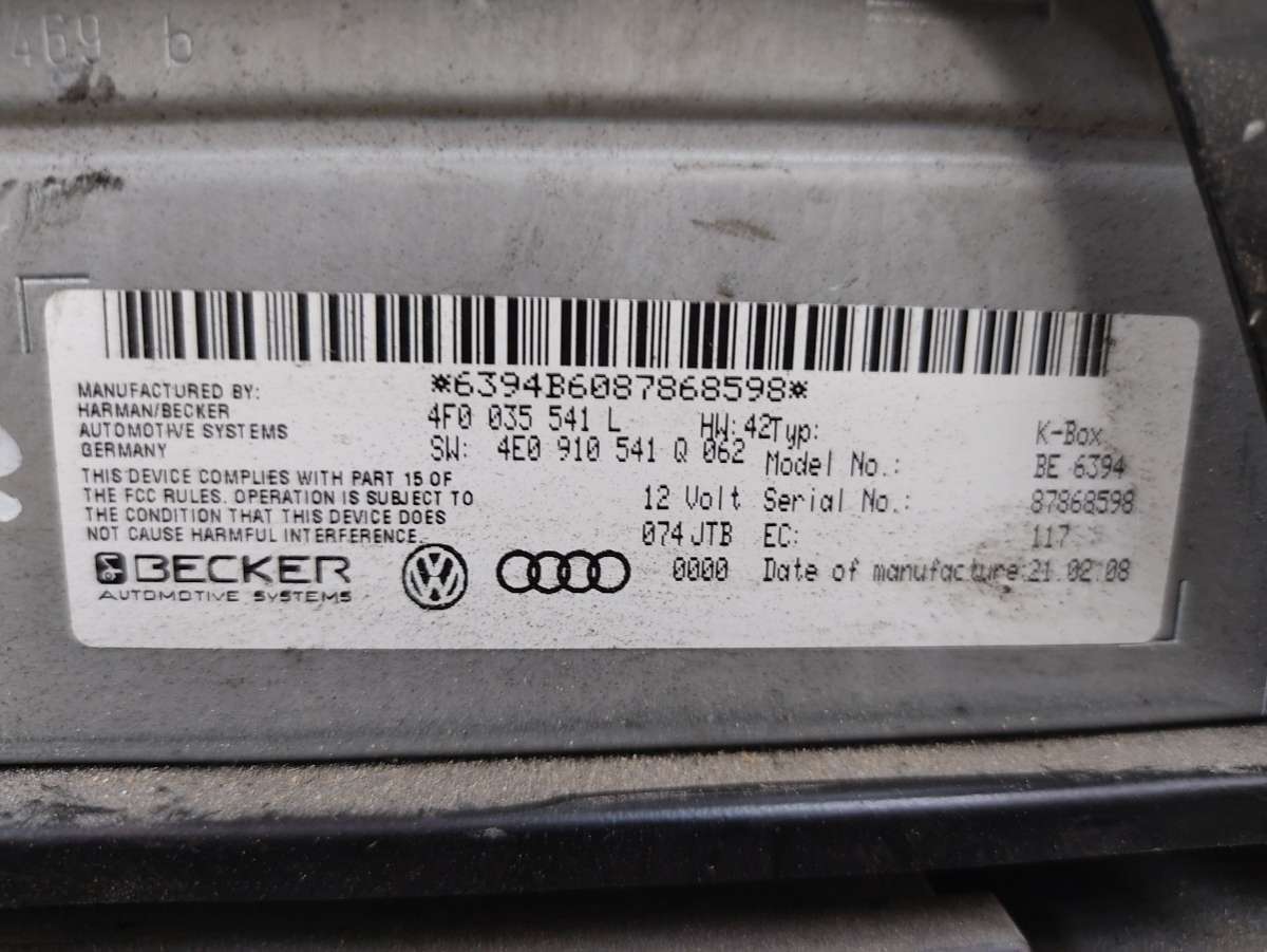 Магнитола Audi A6 C6 купить в России