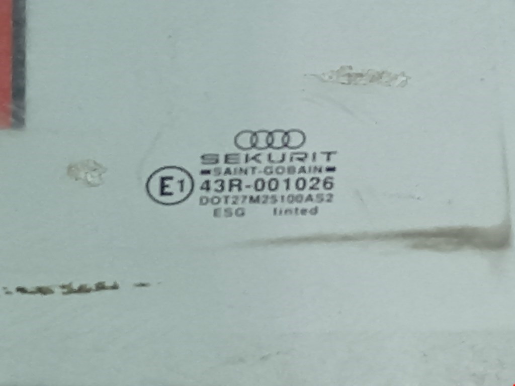 Стекло двери передней правой Audi Cabriolet (B4) купить в Беларуси