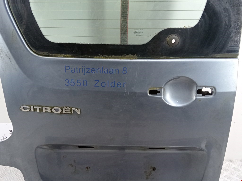 Дверь распашная задняя левая Citroen Berlingo 2 (B9) купить в Беларуси