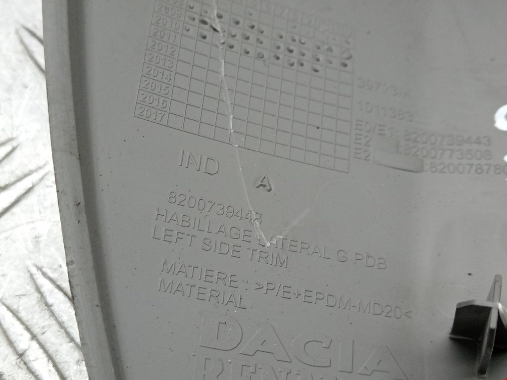 Дефлектор обдува салона Dacia Sandero 1 купить в России