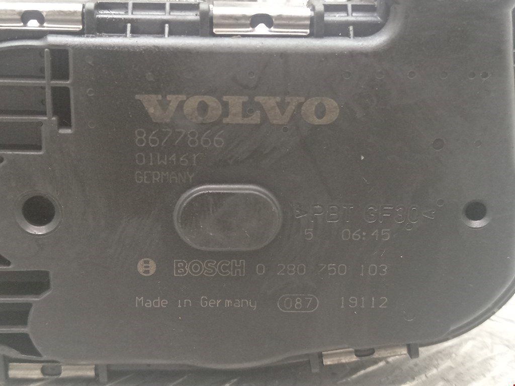 Заслонка дроссельная Volvo S80 1 купить в Беларуси