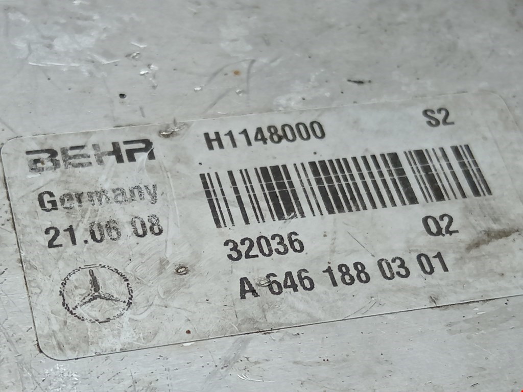 Теплообменник Mercedes Sprinter 2 (W906) купить в Беларуси