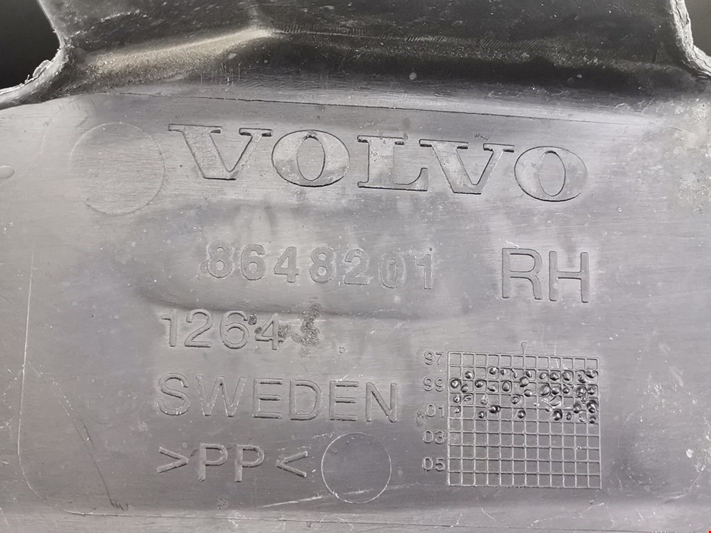 Подкрылок (защита крыла) передний правый Volvo S80 1 купить в России