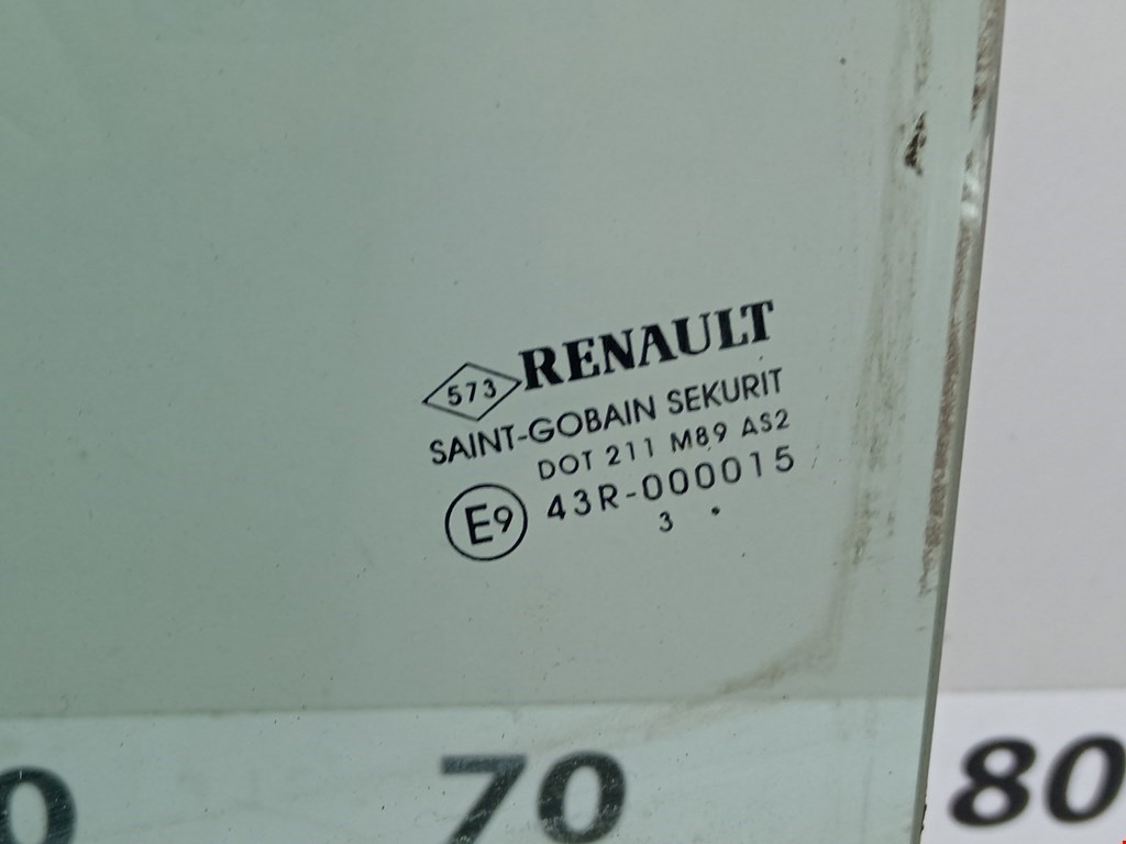 Стекло двери задней левой Renault Megane 2 купить в России