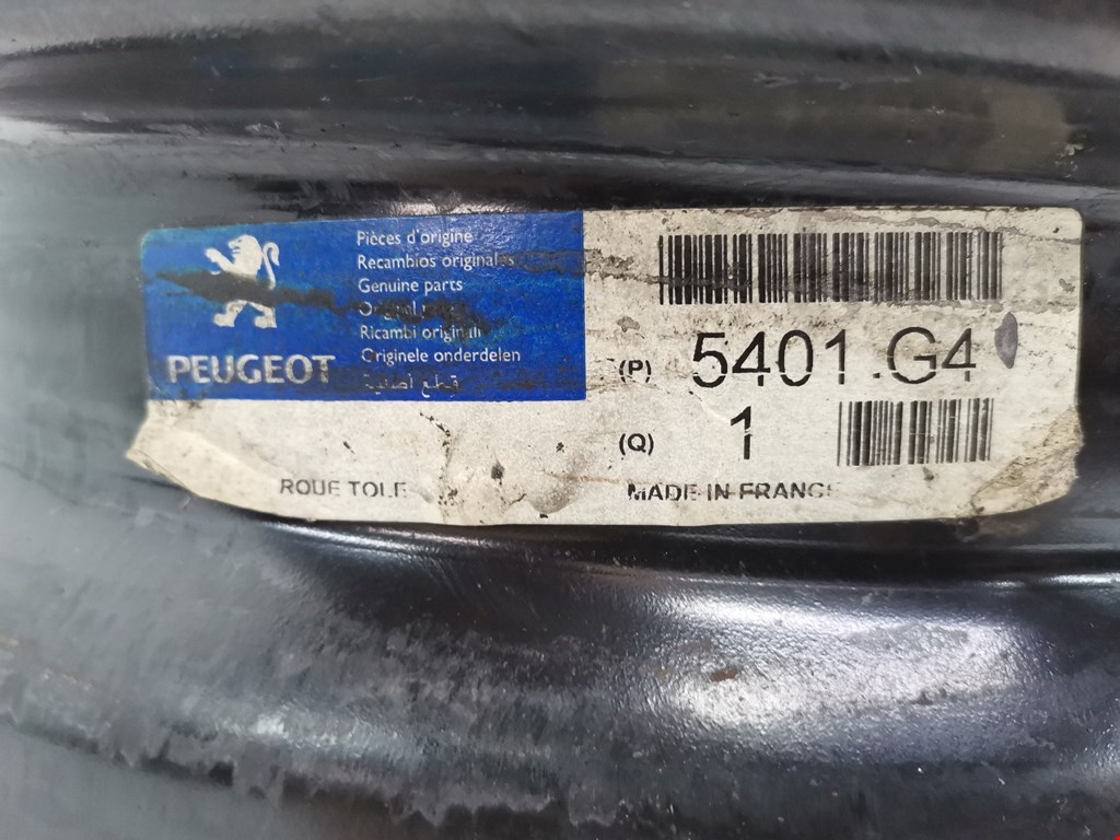 Диск колесный штампованный (железо) Peugeot 206 купить в России