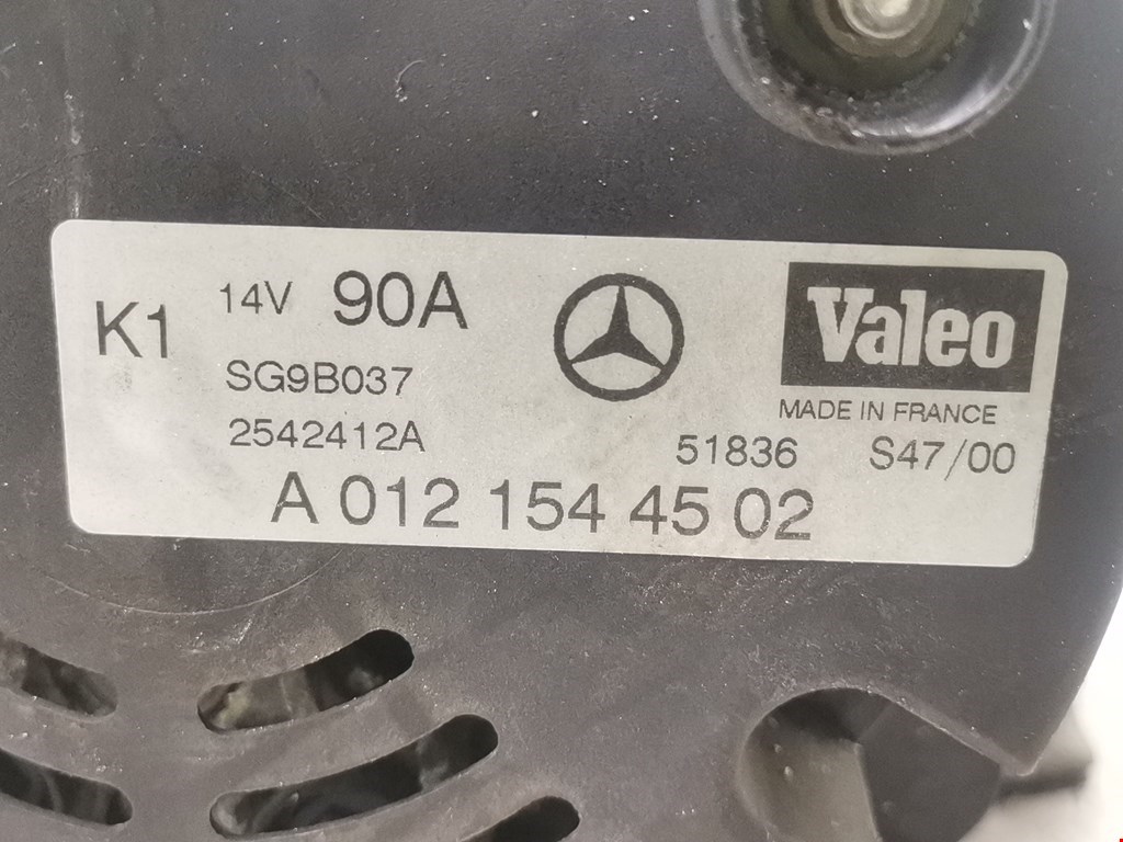 Генератор Mercedes A-Class (W168) купить в Беларуси