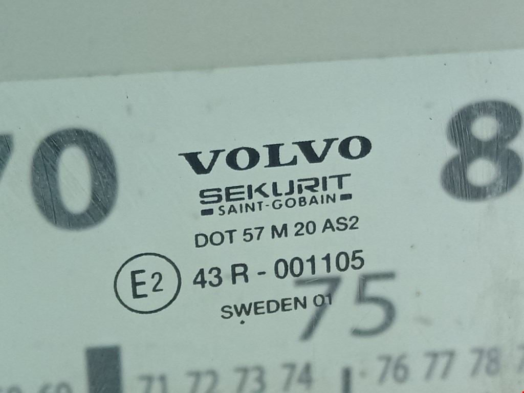 Стекло двери задней левой Volvo S80 1 купить в Беларуси
